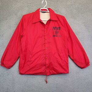 Campolindo High School‎ Moraga California Jacket Adult M Red Snap Marching Band